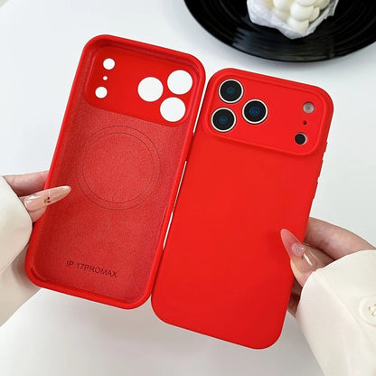 For Magsafe Original Liquid Soft Silicone Phone Case For iPhone Magnetic Wireless Cases Cover