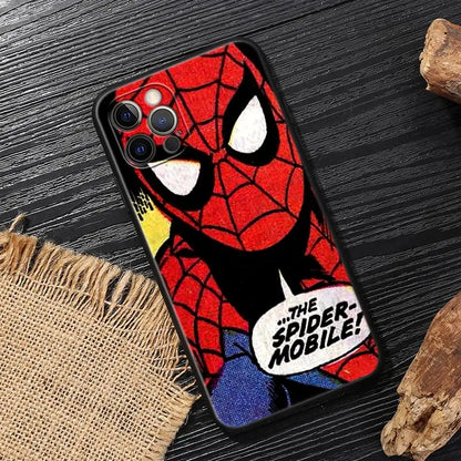 Venom Spiderman Marvel Case For iPhone Protect Funda