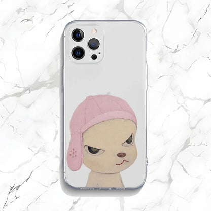 Yoshitomo Nara Art Phone Case For iPhone Transparent Silicone Soft