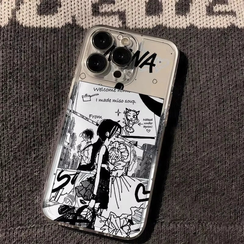 Anime Beautiful Girl Nana Clear Case For iPhone