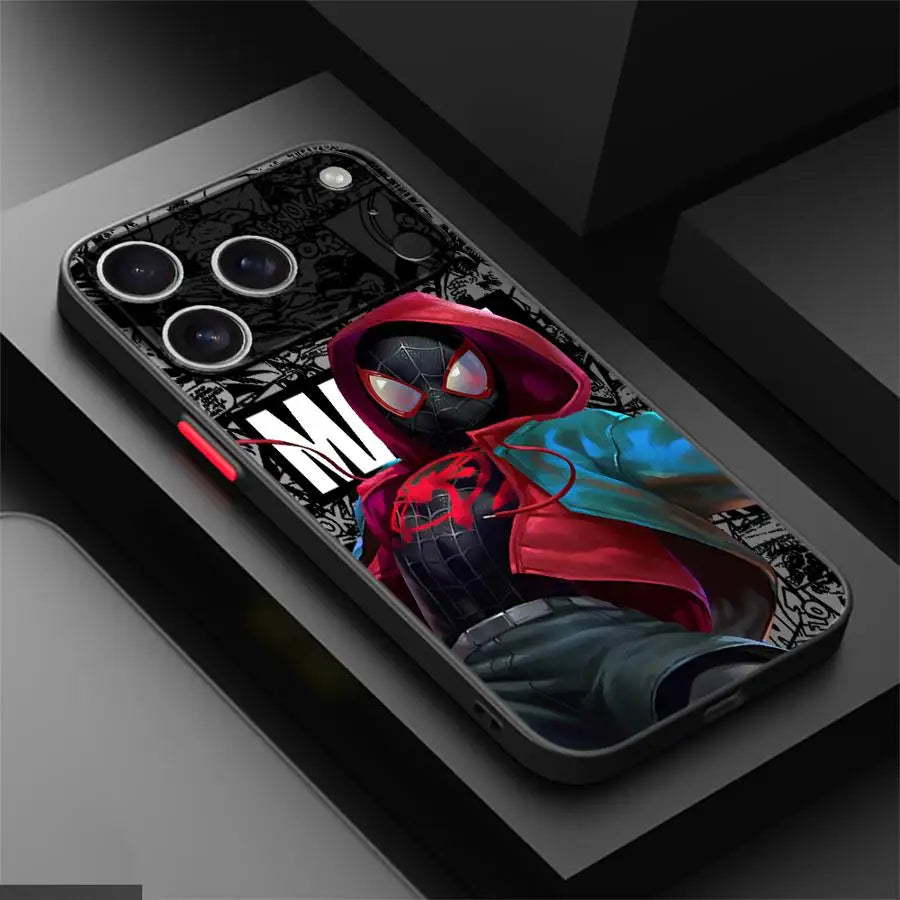 Spider Man Heroes Return Back Phone Cover Case For iPhone