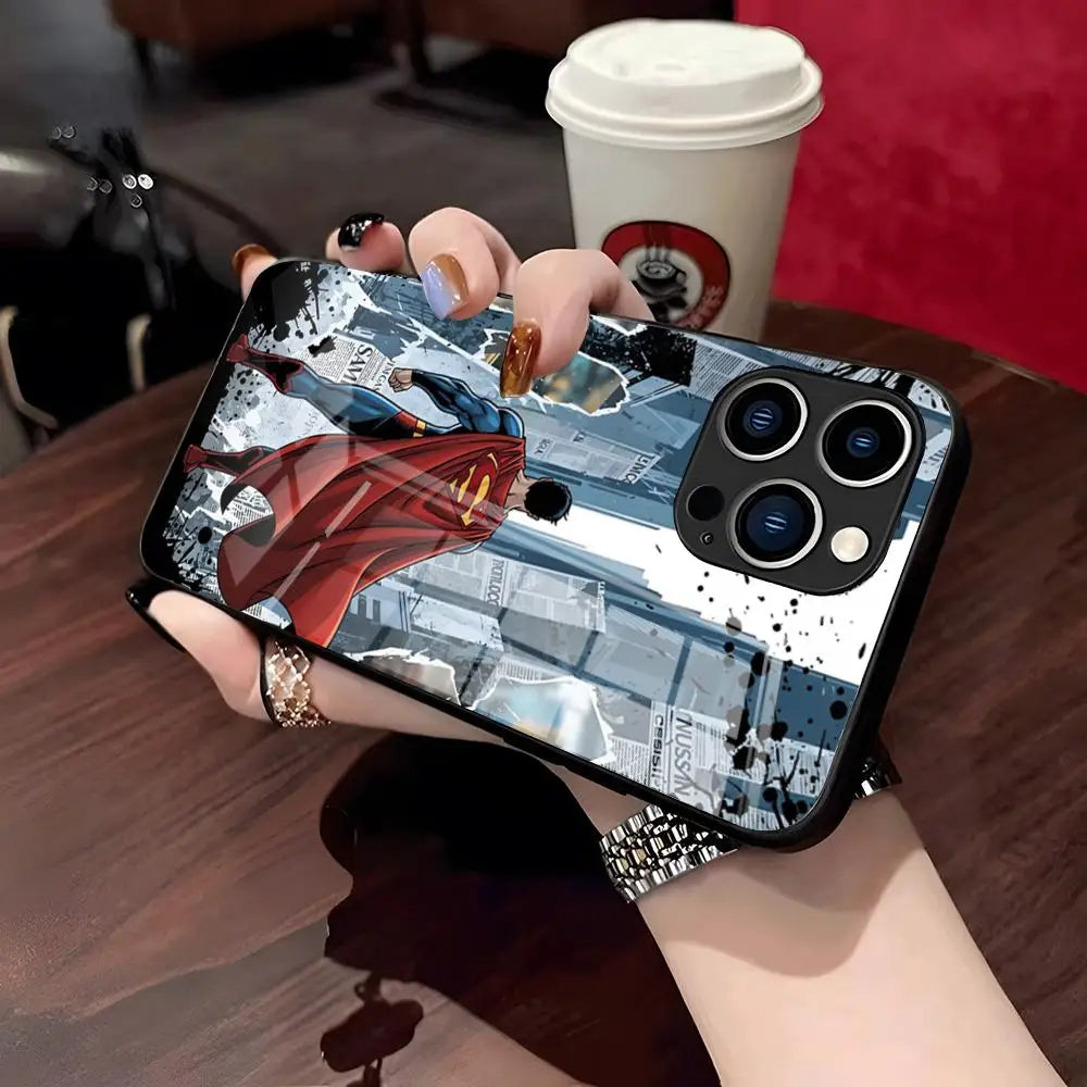 Marvel Superman Hero Phone Case For iPhone