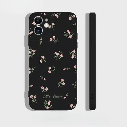 Small Floral Flower Phone Case For iPhone