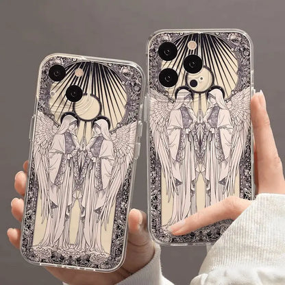 Medieval Vintage Cupid Angel Case For iPhone
