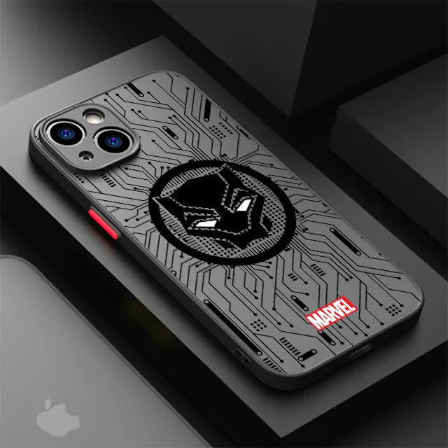 Phone Case For Apple iPhone Cover Marvel Spider Man Iron Man