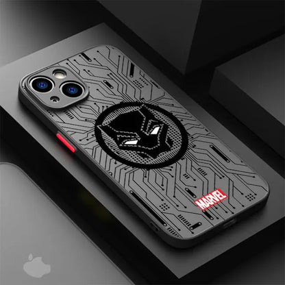 Phone Case For Apple iPhone Cover Marvel Spider Man Iron Man