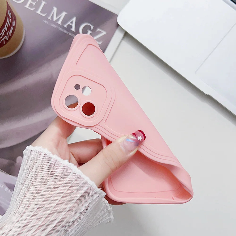 Love Heart Wave Phone Case For iPhone