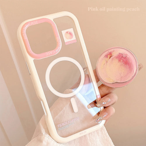 Peach MagSafe Stand Case
