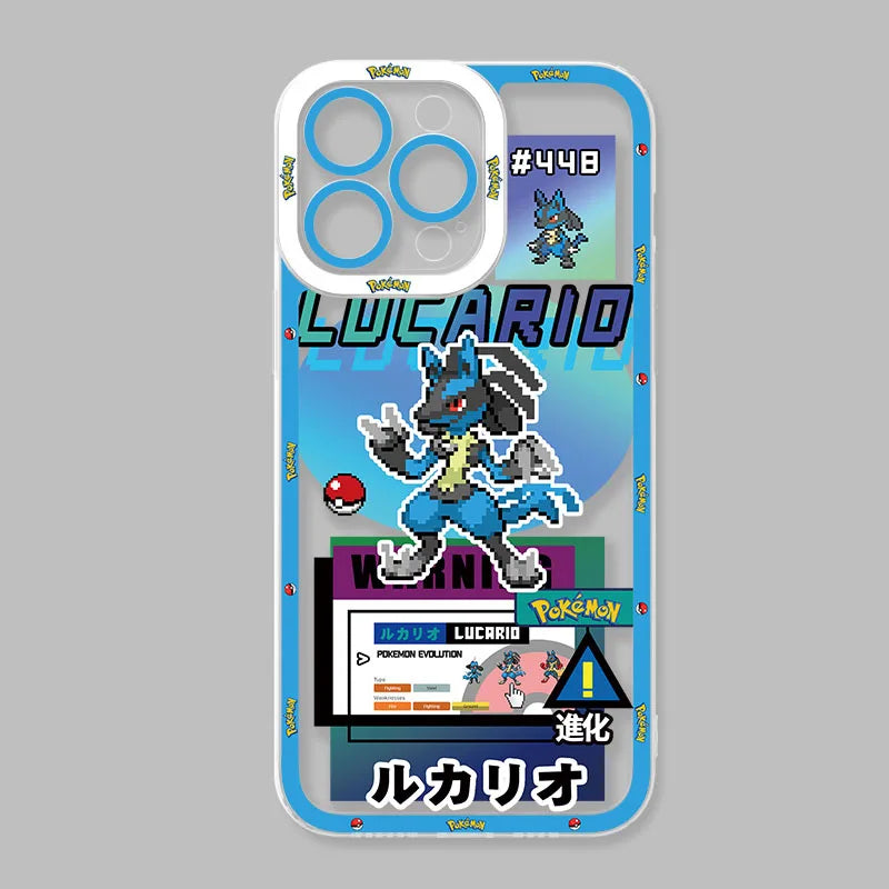 Anime Pokemon Cool Mewtwo Phone Case For iPhone