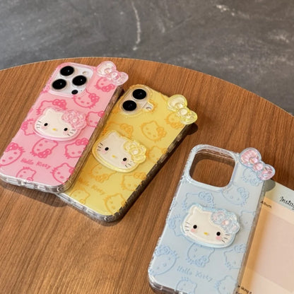 Candy 3D Bowknot Hello Kitty Phone Case