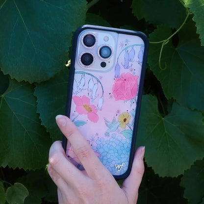 Wildflower Blue Belle Dreams Floral Phone Case For iPhone