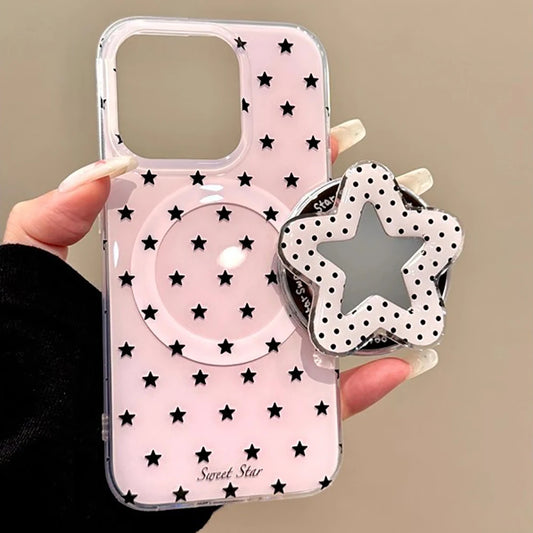 Cute Stars for Magsafe Magnetic Holder Phone Case