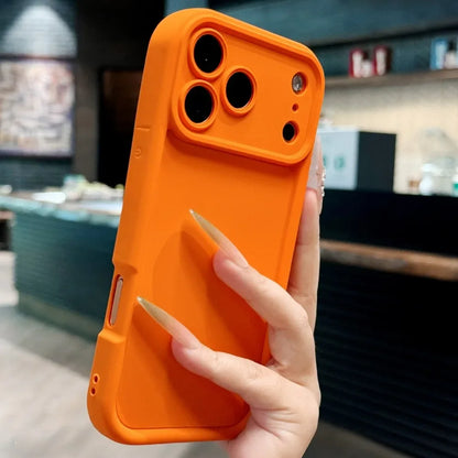 Cases Luxury Pure Color Soft Silicone Shockproof Phone Case For iPhone
