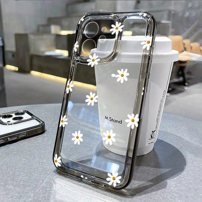 Small Flower Soft Case For iPhone Shockproof Anti-drop Cover