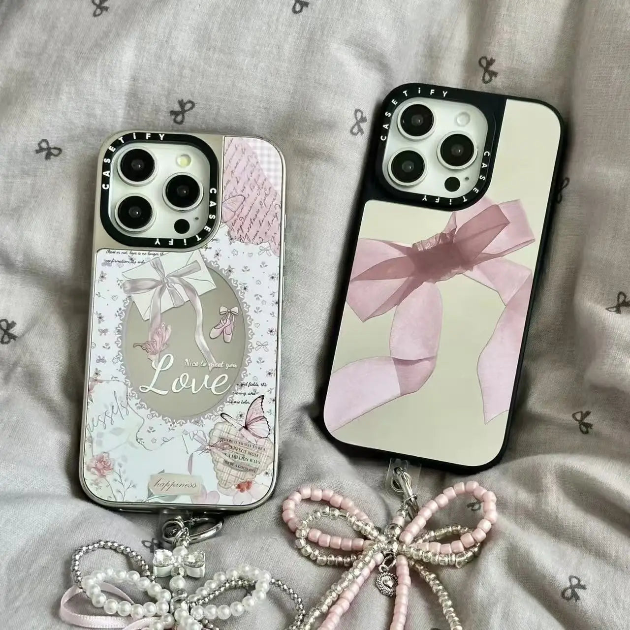 Floral Envelope Bow Suitable Phone Case