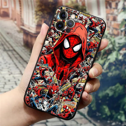 Spiderman Marvel Phone Case For iPhone