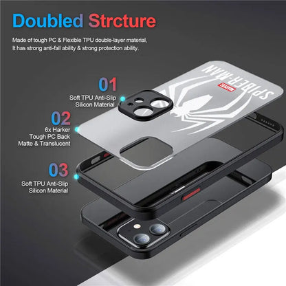 Marvel Hero Spiderman Venom Cool Phone Case For iPhone