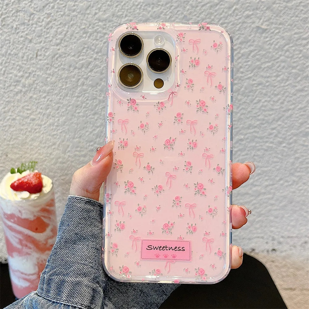 Cute Cartoon Cat Phone Case For iPhone