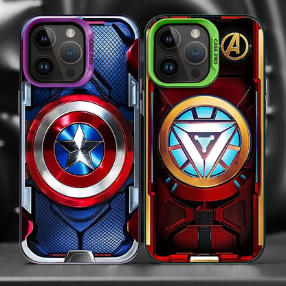 Marvel Ironman Sipiderman Case For iPhone Back Phone Cover