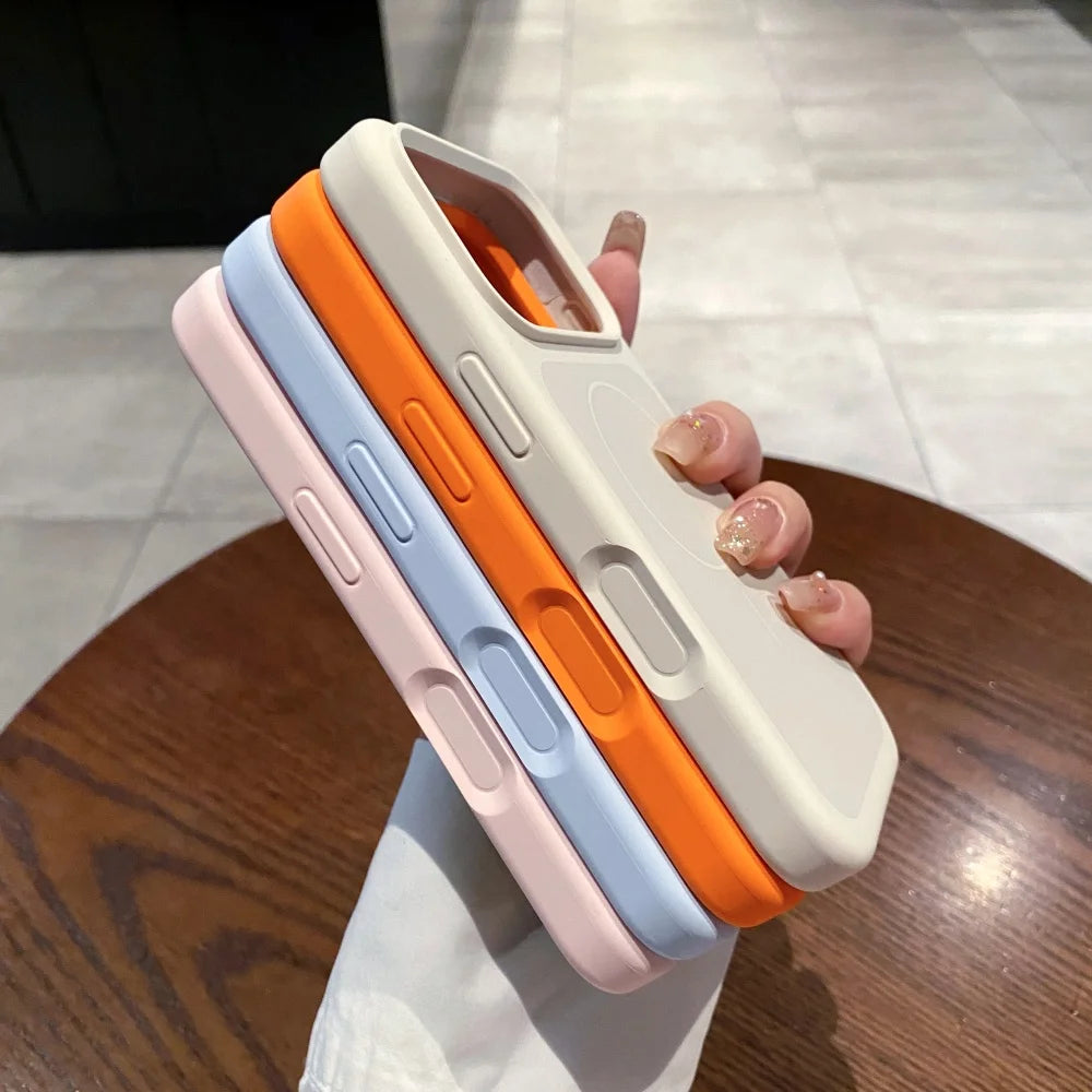 Double Layer Luxury For Magsafe Phone Case For iPhone