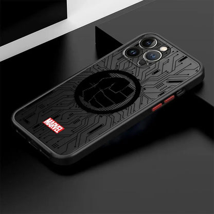 Case For iPhone Back Phone Cover Marvel Spider Man Logo