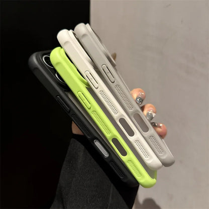 Luxury Solid Colors Phone Case For iPhone