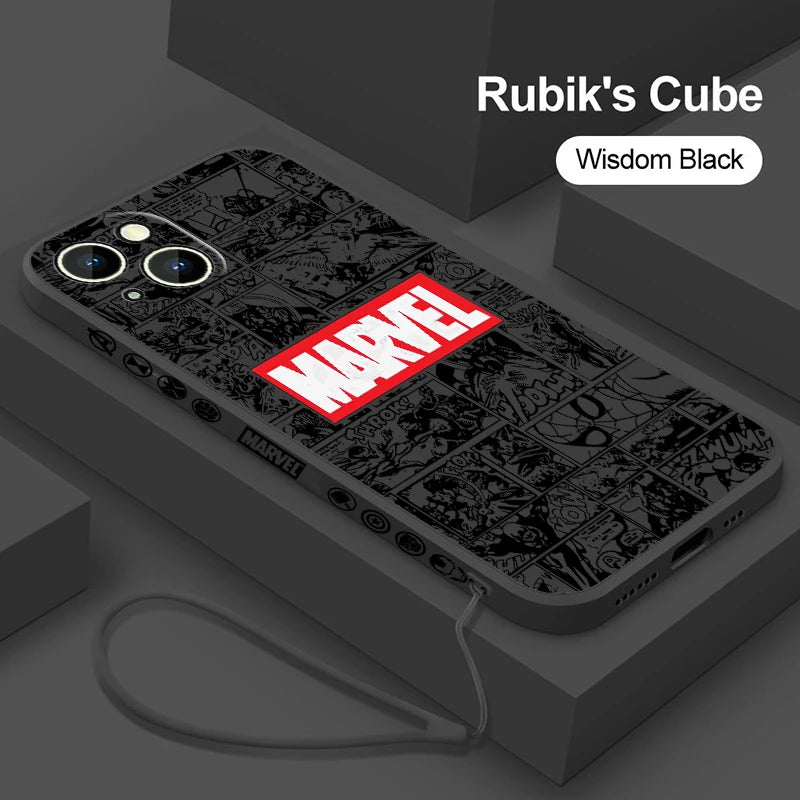 Marvel Superhero Cartoon For Apple iPhone
