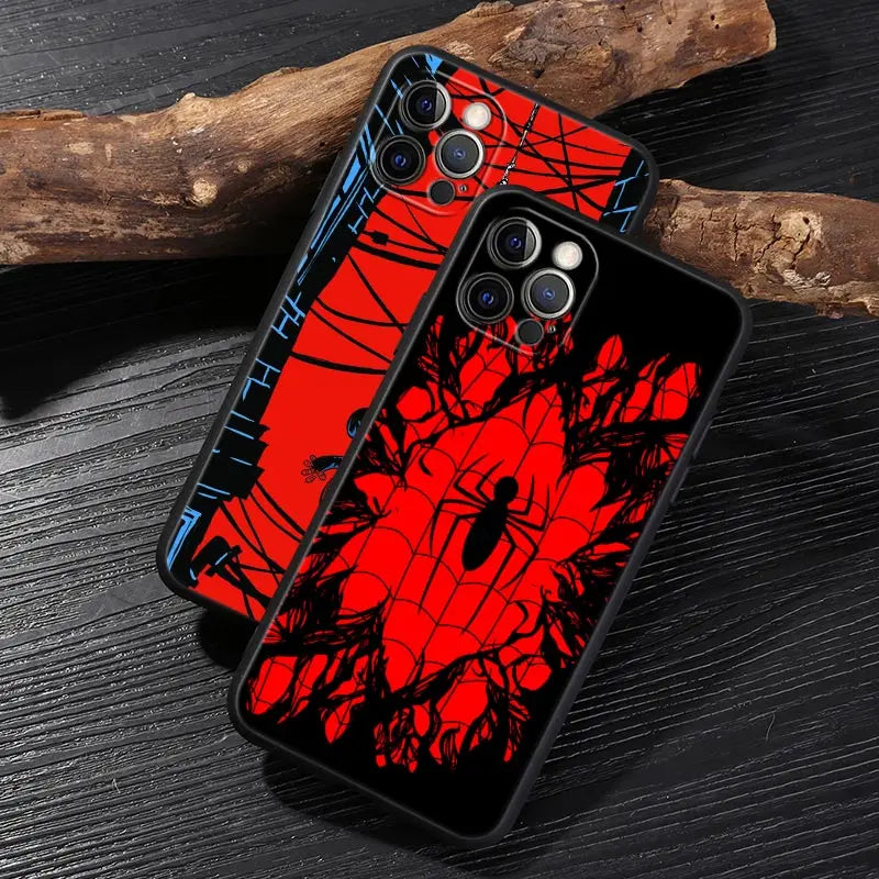 Venom Spiderman Marvel Case For iPhone Protect Funda