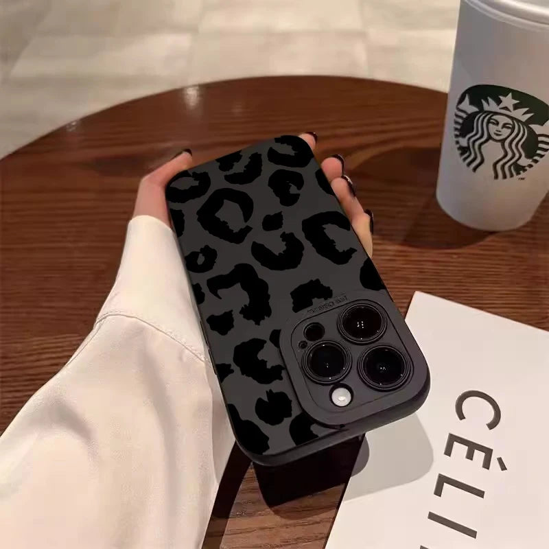 Leopard Design Camera Protective Case For iPhone
