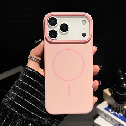 Luxury Solid Colors Magnetic Phone Case For iPhone Air