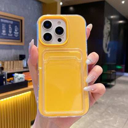 3 in 1 Card Photo Package Phone Case For iPhone