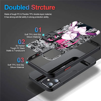 Phone Case For iPhone Shockproof Cover Marvel Spider Gwen