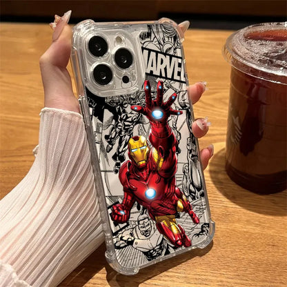 Cool Marvel Spider Man Venom Clear Case For iPhone