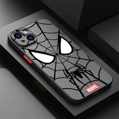 Marvel Hero Spider Man Funda Back Phone Cover Case For iPhone
