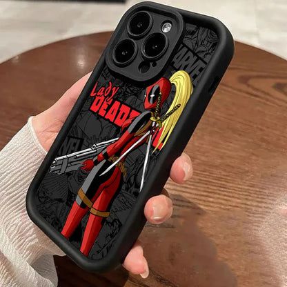 Ladypool Lady Deadpool Marvel Case For Apple iPhone