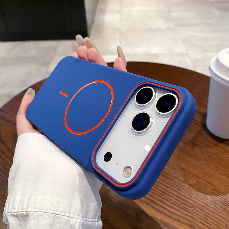 Leather Aromatherapy MagSafe Armor Case For iPhone