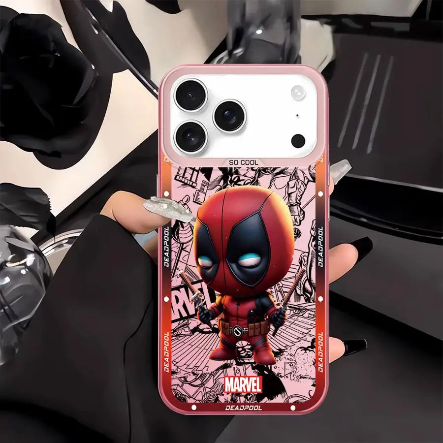 Marvel Deadpool Venom Back Phone Cover Case For iPhone