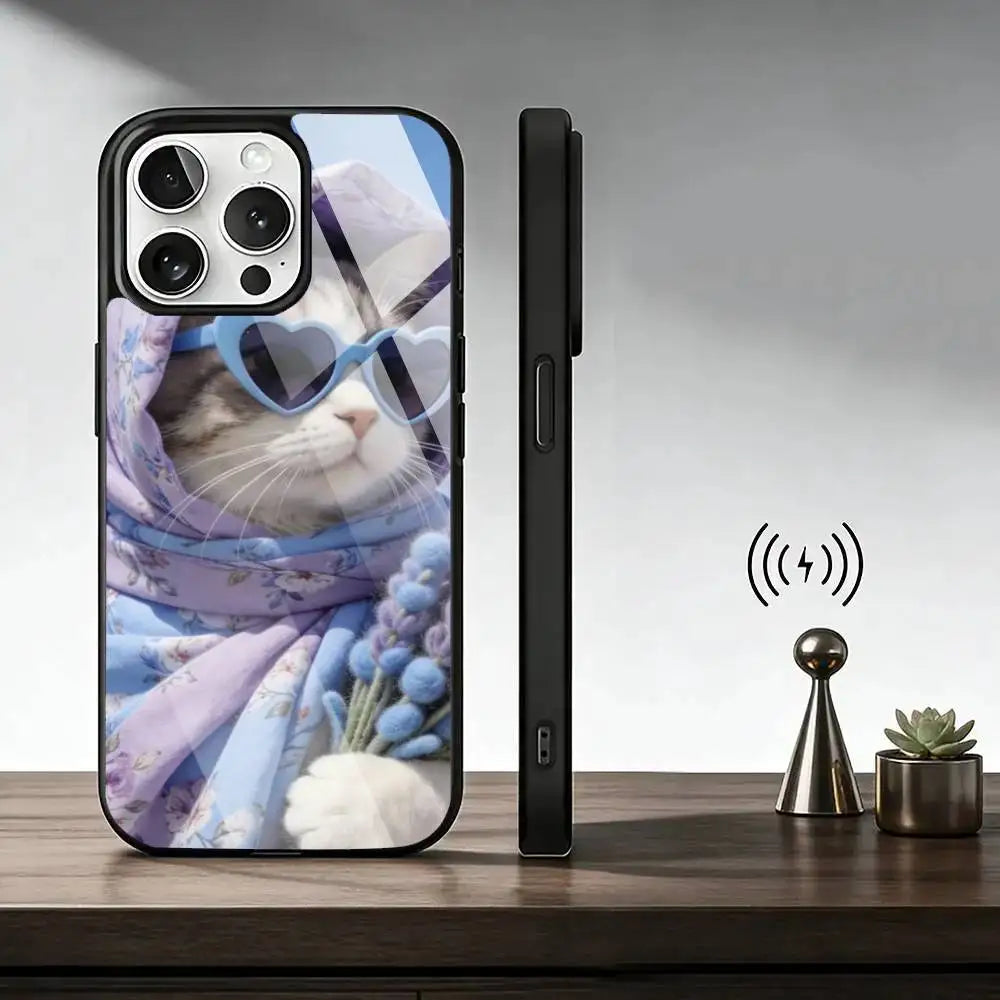 Funny Animal Cat  Phone Case For iPhone