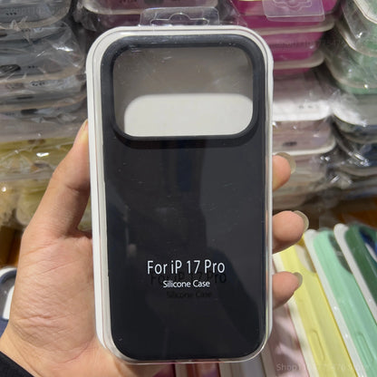Fashion Original Liquid Silicone Skin Feel Soft Case For iPhone