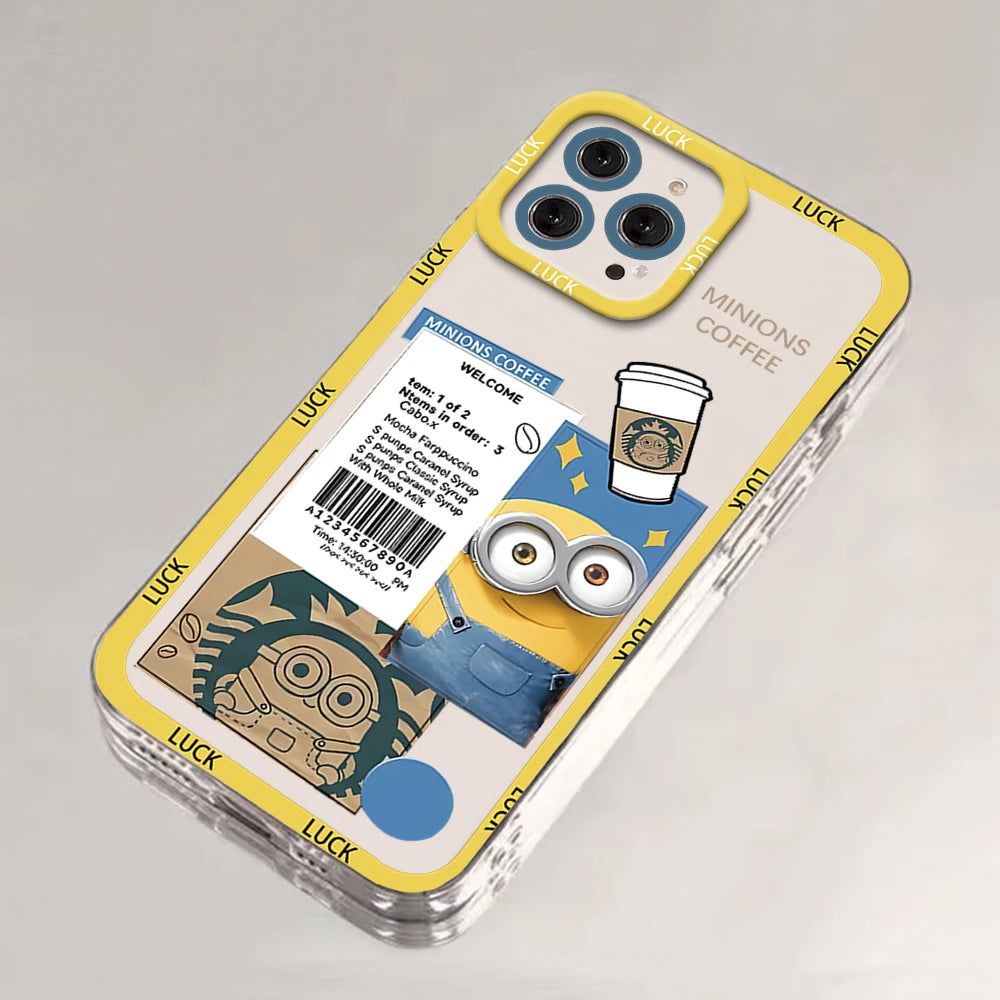 Clear Marvel Spider Man Cover Phone Case