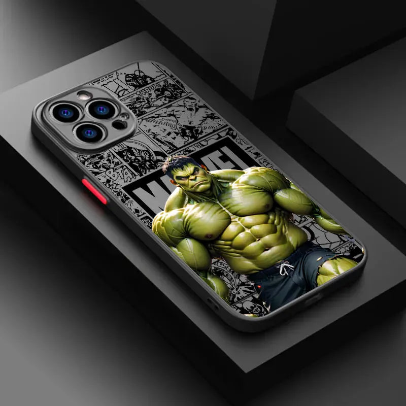 Marvel Spiderman Ironman Comic Phone Case For iPhone