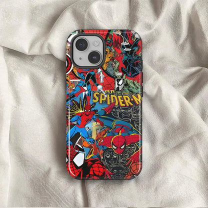 Marvel Comics Spiderman Phone Case For Apple iPhone