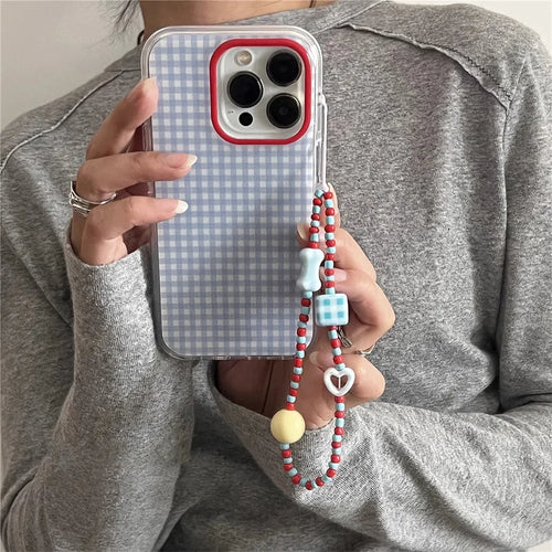 Crystal Transparent White Light Phone Case