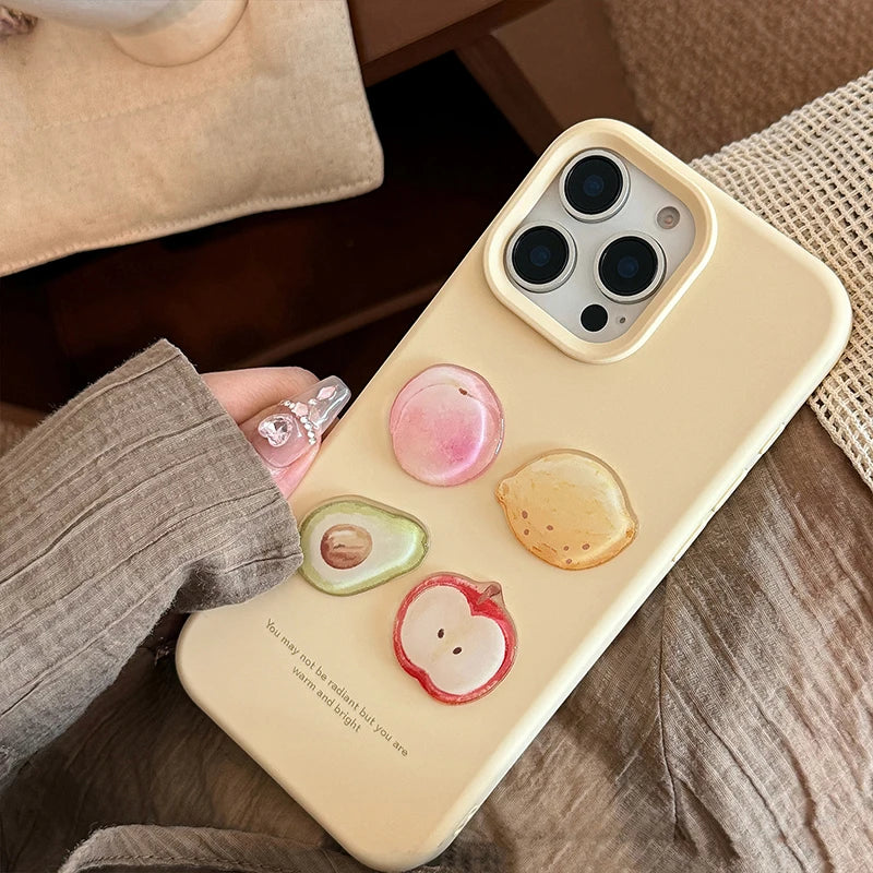 Cute Lovely Fruit Soft Phone Case