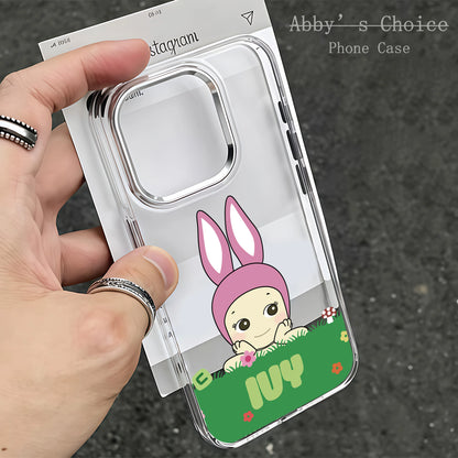 Cartoon Sony Angels Phone Case For iPhone Transparent Soft Cover