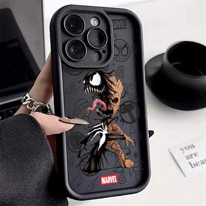 Baby Groot Marvel Silicone Case For Apple iPhone