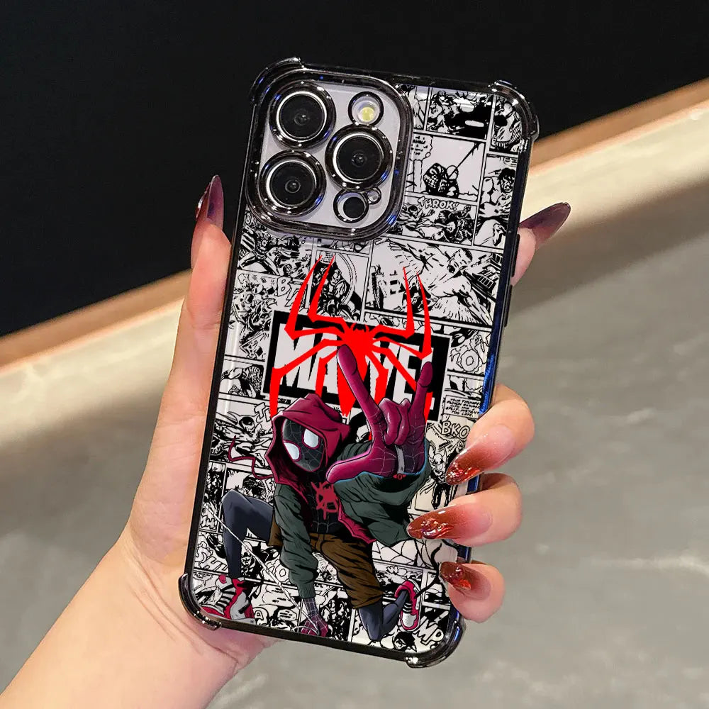 Marvel Comics Case For iPhone Spiderman Miles Morales Gwen
