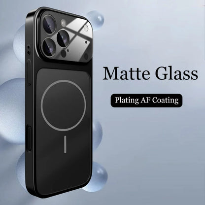 Nano Matte Glass MagSafe iPhone Case – Magnetic Armor Protection