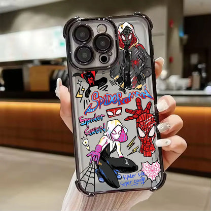 Cool Gwen Marvel Spider Man Miles Morales Phone Case For iPhone