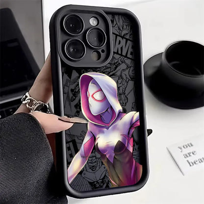 Spider Man Spider Gwen Marvel Case For Apple iPhone